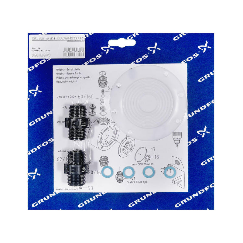 Grundfos 96623820 - Kit, Maintenance PVC/V/G