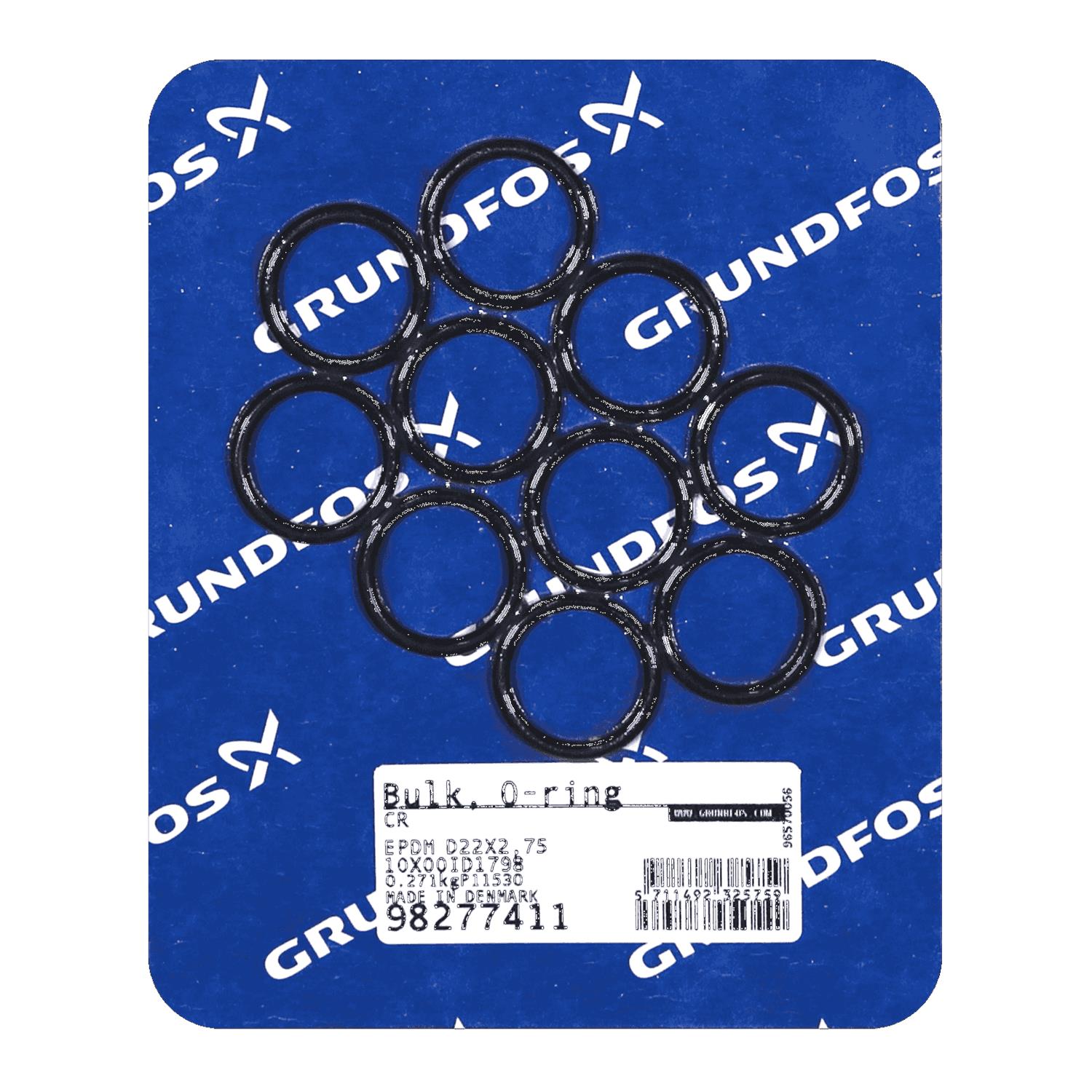 Grundfos 98277411 - Bulk, O-ring EPDM D22X2,75
