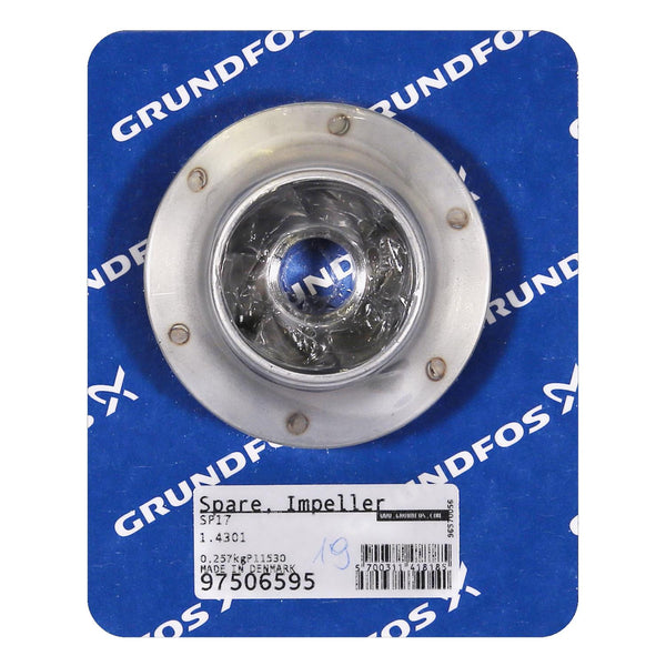 Grundfos 97506595 - Spare Impeller 1.4301 | Submersible | Borehole | Vertical | High Head