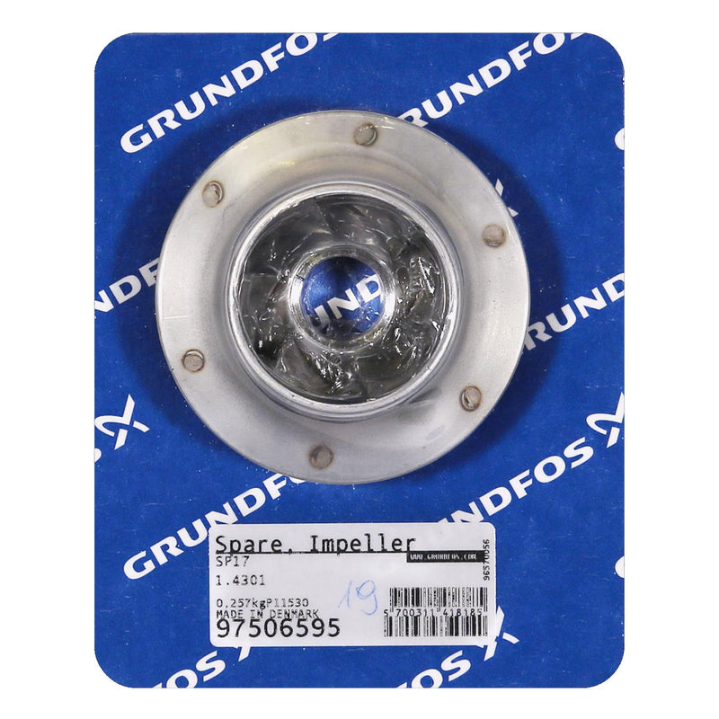 Grundfos 97506595 - Spare Impeller 1.4301 | Submersible | Borehole | Vertical | High Head