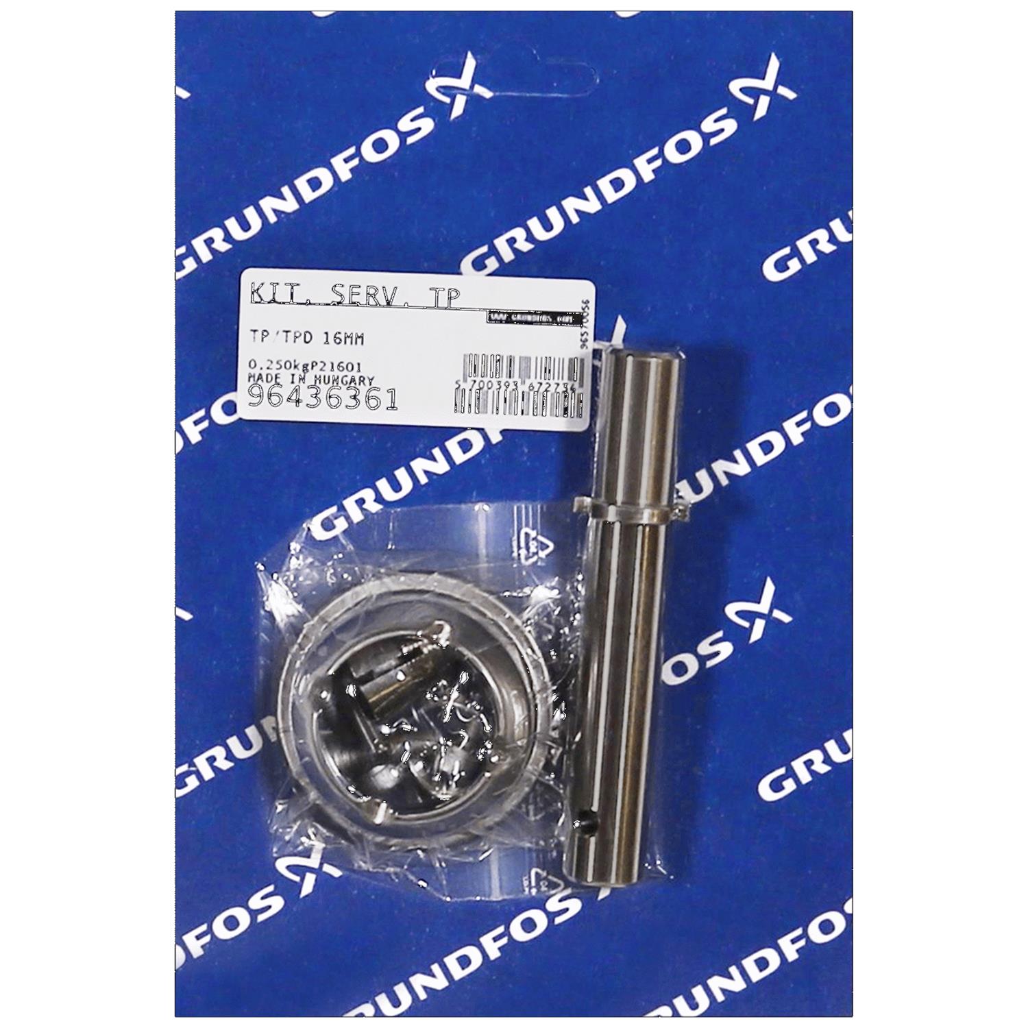 Grundfos 96436361 - Kit | Wear Part TP/TPD 16MM | Circulator | Heating | Domestic Use