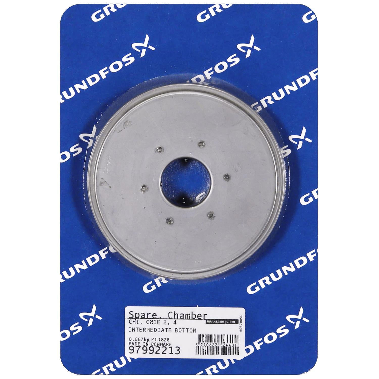 Grundfos 97992213 - Spare Chamber Intermediate BOTTOM | Submersible | Borehole | Vertical | High Head
