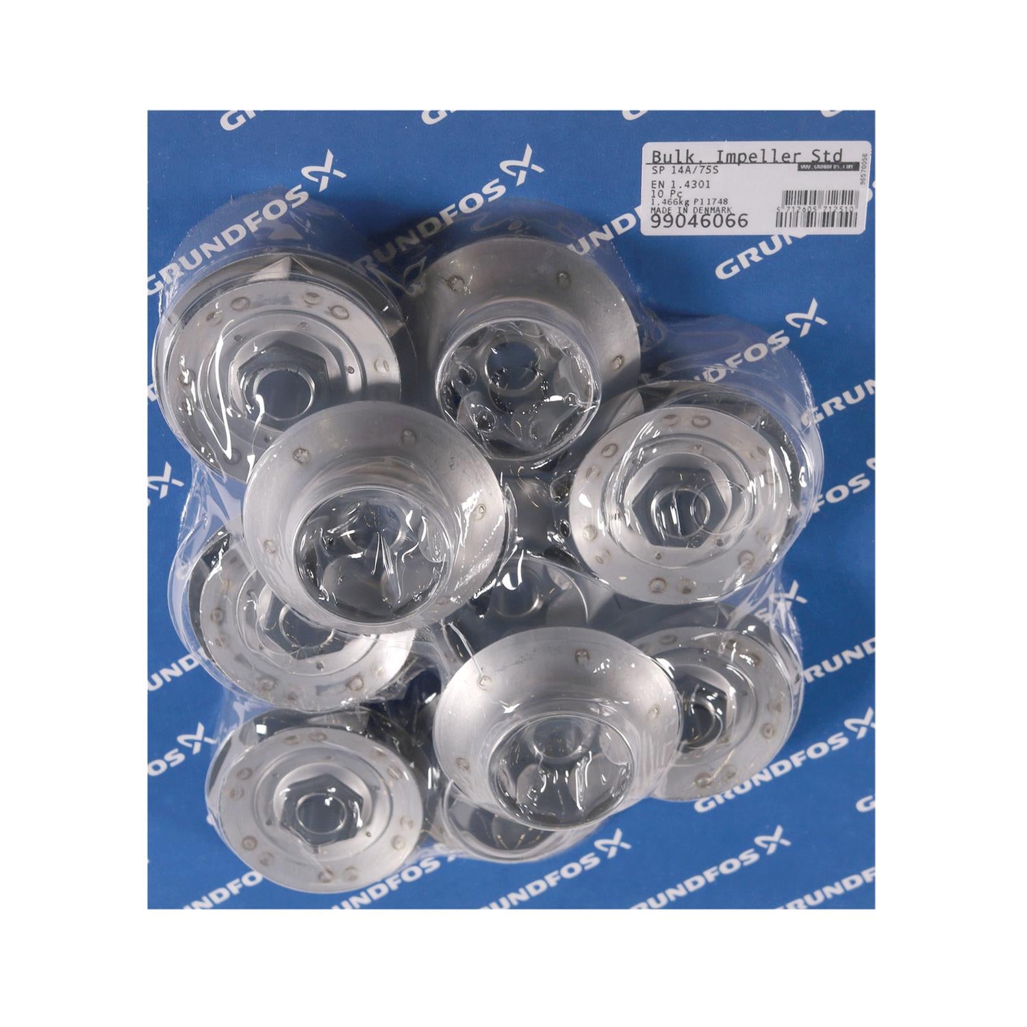 Grundfos 99046066 - Bulk, Impeller Std EN 1.4301