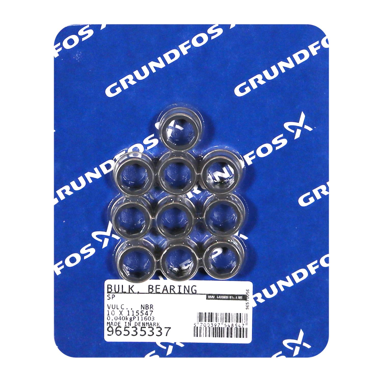 Grundfos 96535337 - BULK, BEARING VULC., NBR