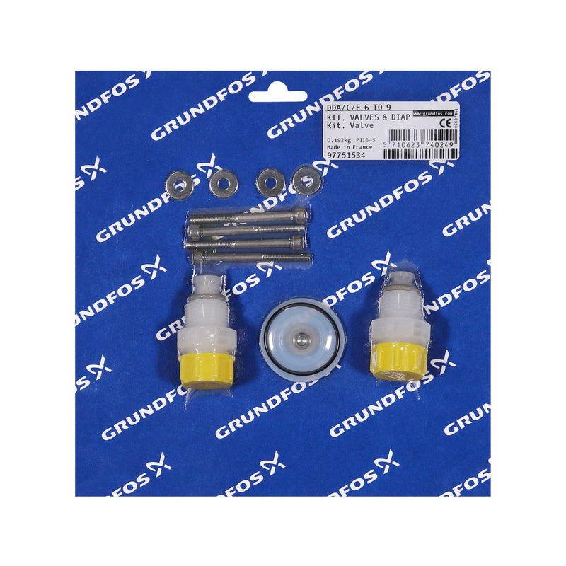 Grundfos 97751534 - Kit, Valve & Diaph