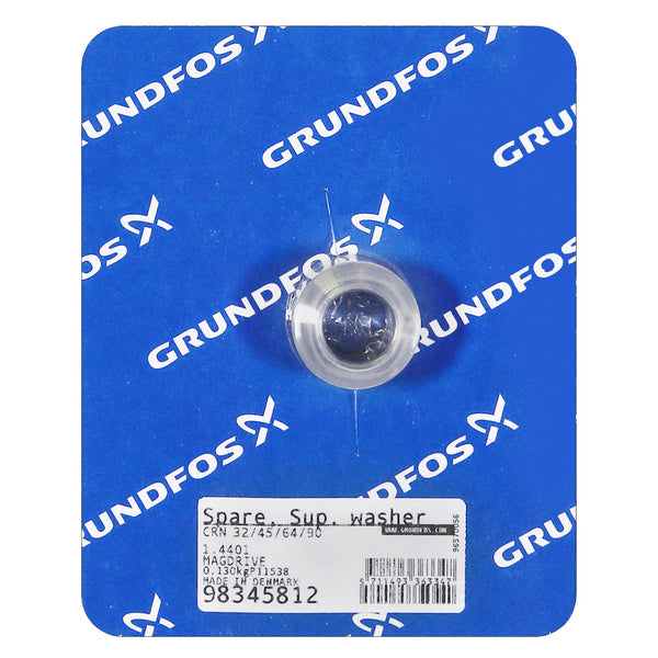 Grundfos 98345812 - Spare Sup. Washer 1.4401 | Submersible | Borehole | Vertical | High Head