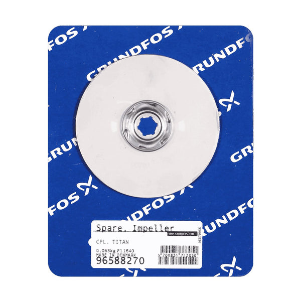 Grundfos 96588270 - Spare Impeller Complete TITAN | Submersible | Borehole | Vertical | High Head