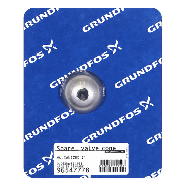 Grundfos 96547778 - Spare Valve cone Vulcanized 1" | Submersible | Borehole | Vertical | High Head