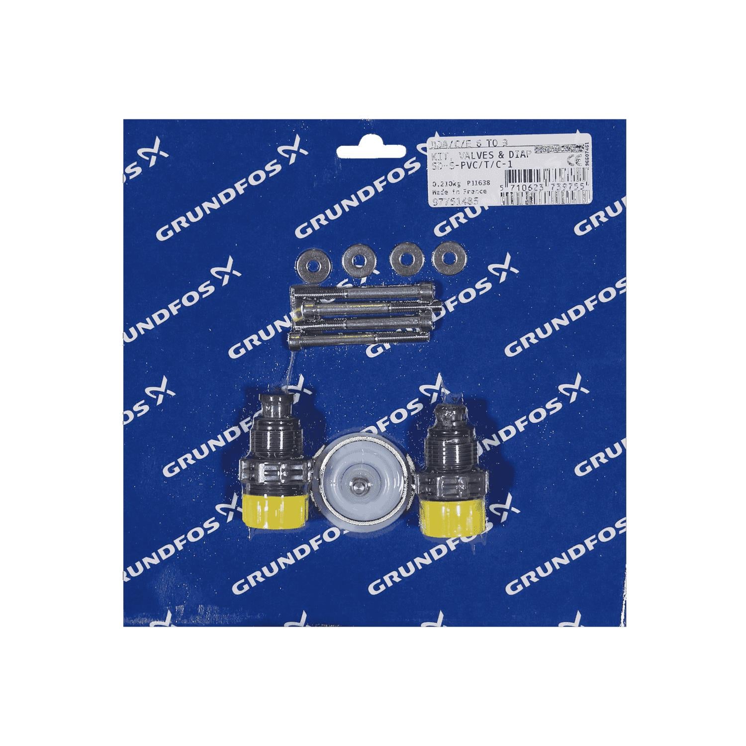 Grundfos 97751485 - Kit | Valve & Diaph | Digital Input | Alarm | Monitoring