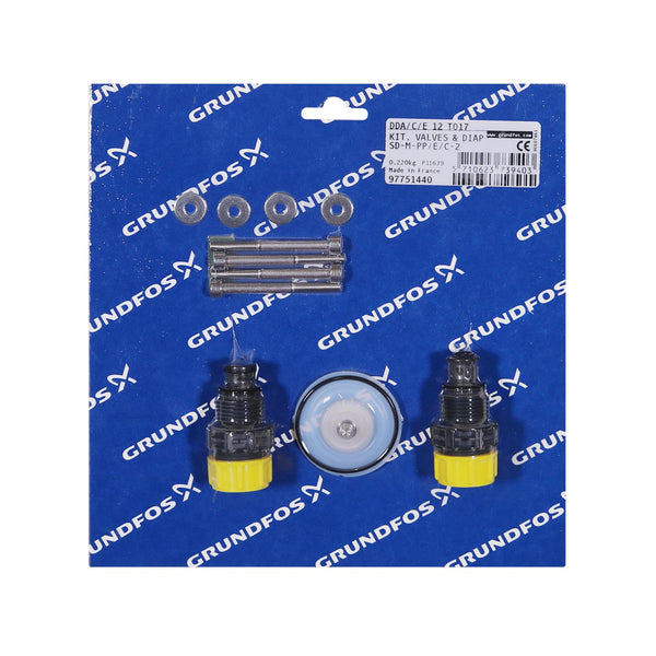 Grundfos 97751440 - Kit, valve and diaphragm