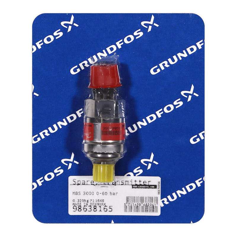 Grundfos 98638165 - Spare transmitter MBS 3000 0-60 bar | Submersible | Borehole | Vertical | High Head