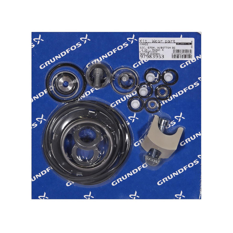 Grundfos 97983953 - Kit | Wear Part SIC, EPDM, W/BOTTOM Bearing