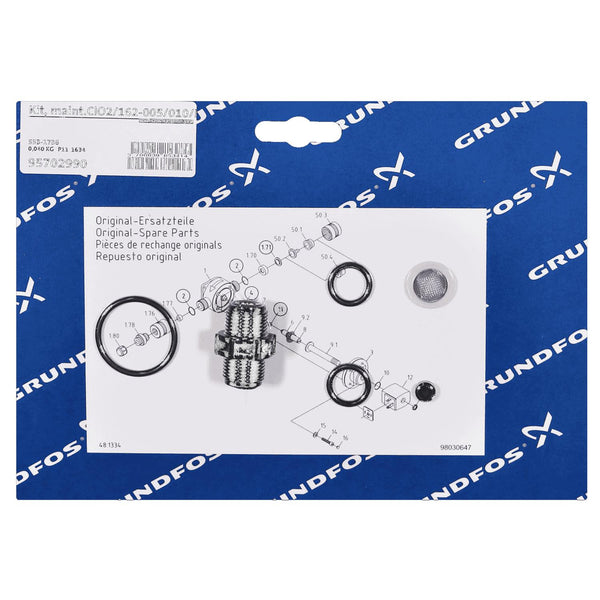Grundfos 95702990 - Kit | MaintenanceClO2/162-005/010/FKM/sol.valv