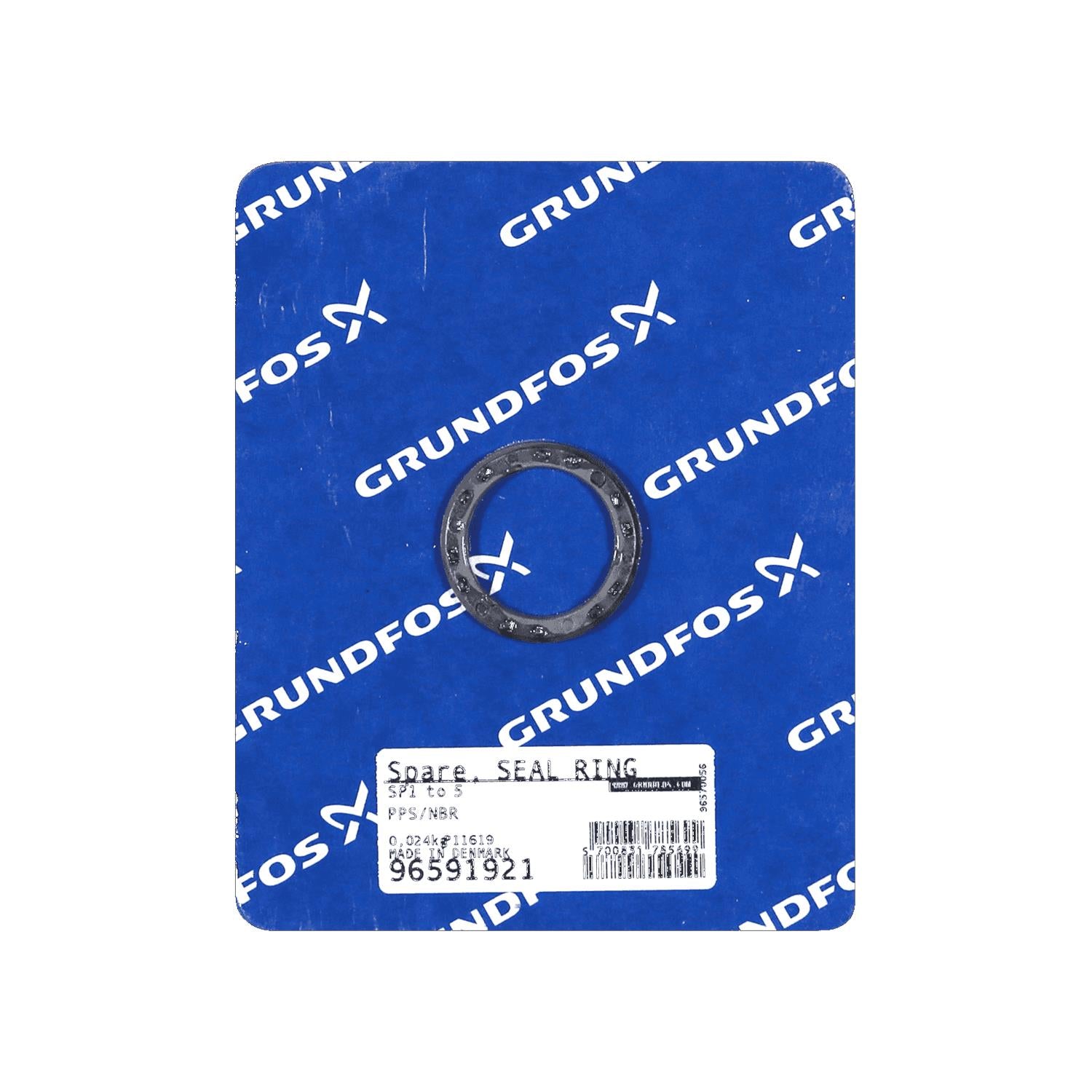 Grundfos 96591921 - Spare Seal Ring PPS/NBR | Submersible | Borehole | Vertical | High Head