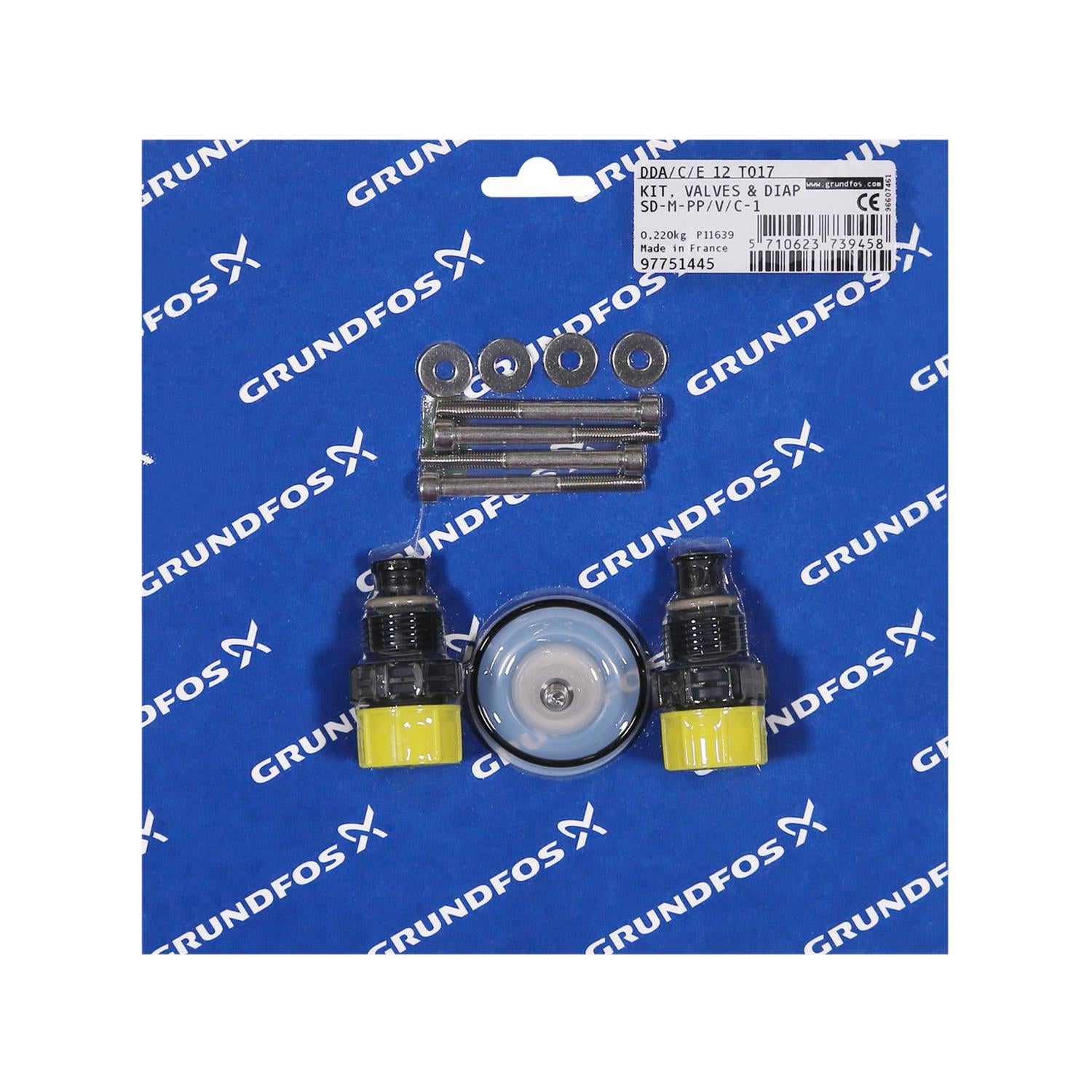 Grundfos 97751445 - Kit | Valve & Diaph | Digital Input | Alarm | Monitoring