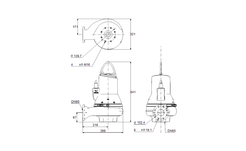 Grundfos 99030120 - SL1.20.A30 .40.EX.2.61R.C