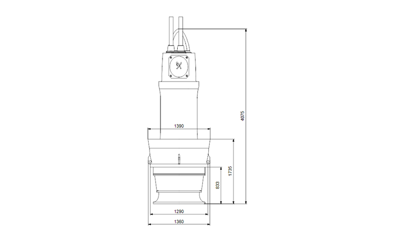 Grundfos 99553334 - KWM.56.540.14.T.60.895.M.46