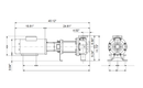 Grundfos 97652836 - CR 15-4 H-GA-A-V-HQQV | Horizontal | End Suction