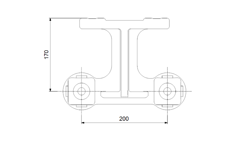 Grundfos 97918997 - Guide rail holder