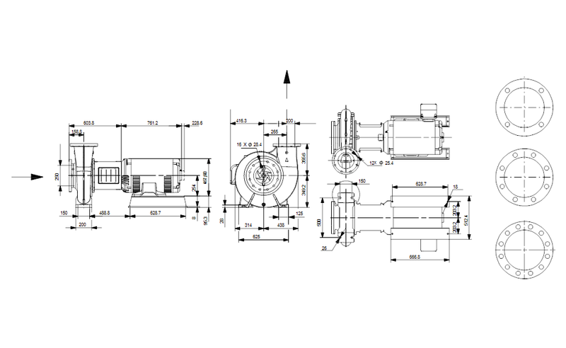 Grundfos 92559986 - NBS 080-135/11.26 AASG7SDESDQQEVX4