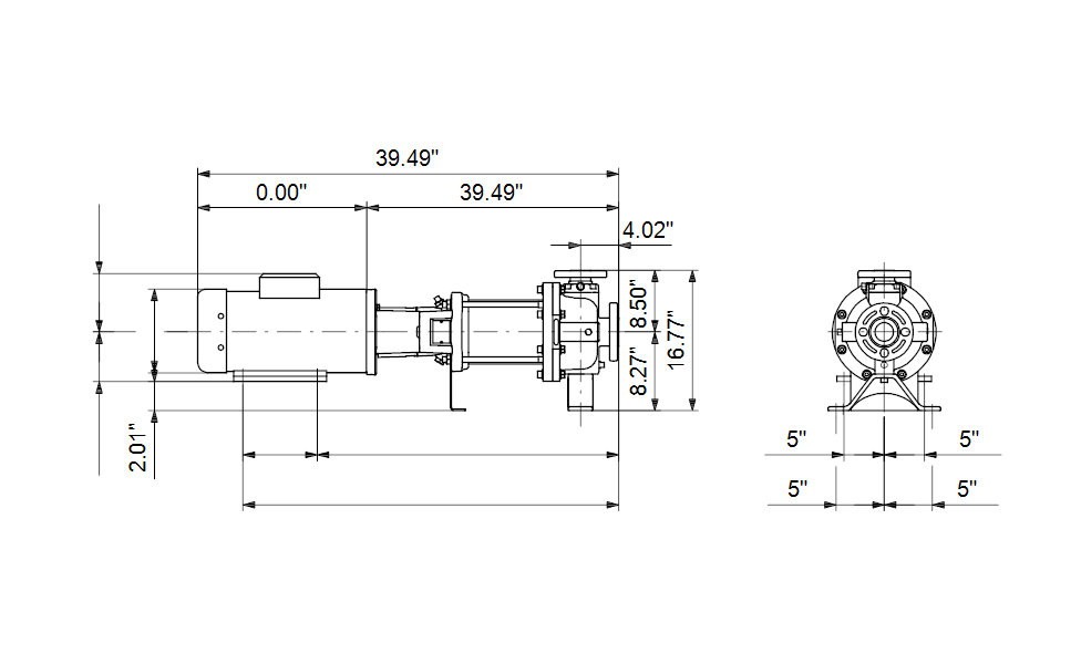 Grundfos 97569401 - CR 10-17 H | Horizontal | End Suction