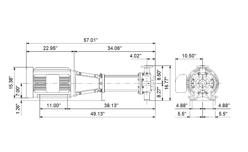 Grundfos 97740287 - CRN 64-3-1 H-G44-A-E-HQQE