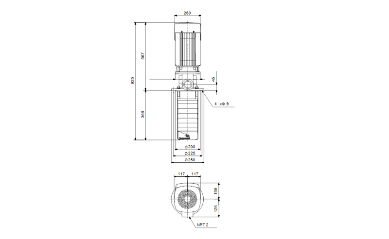 Grundfos 99865564 - MTR 15-6/5 A-WB-A-HUUV