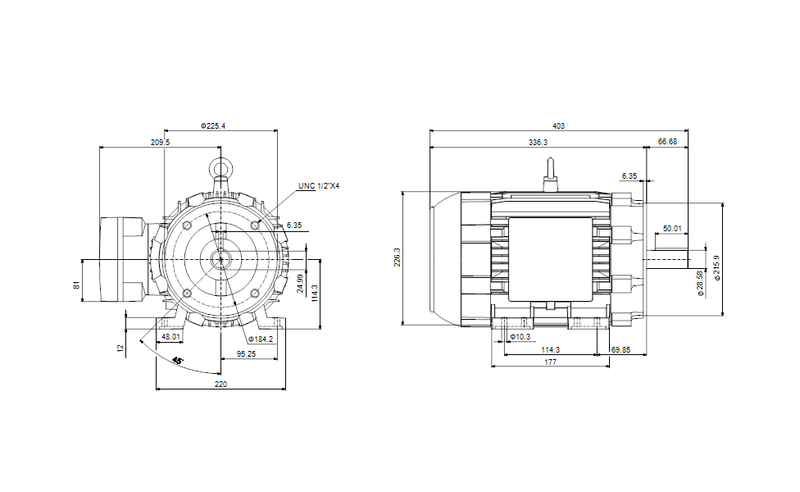 Grundfos 99887804 - WEG 182TC