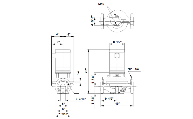 Grundfos 96411832 - TP 80-160/2 A-G-A-BUBE-JX2