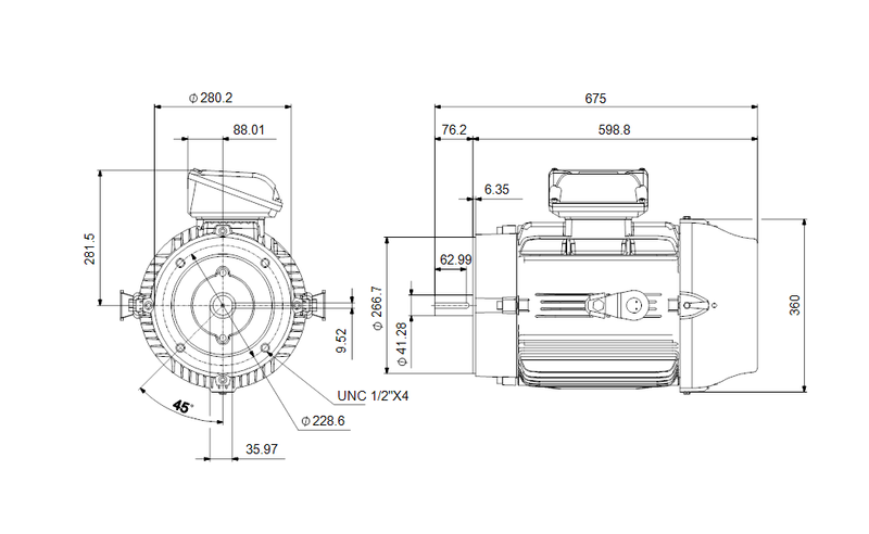 Grundfos 99883284 - WEG 286TSC