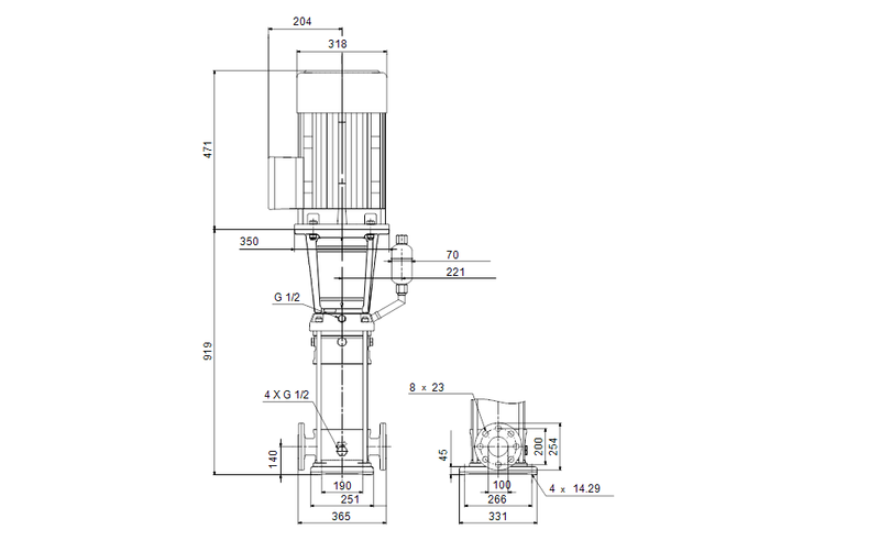 Grundfos 99416596 - crn-64-2-2-99416596