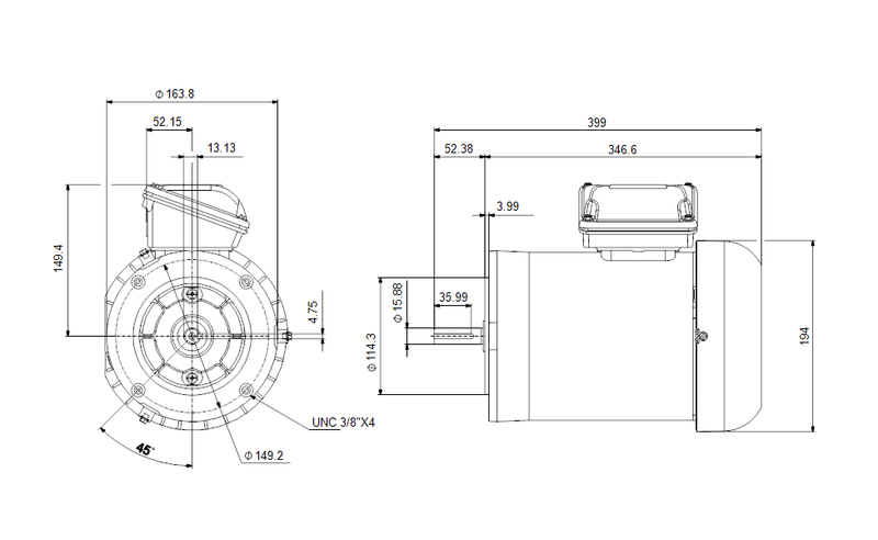 Grundfos 99883242 - WEG 56C