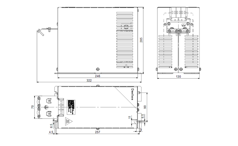 Grundfos 96754976 - Sine-wave filter