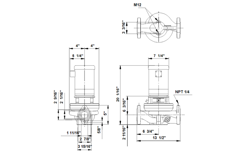 Grundfos 96411802 - TP 40-240/2 A-G-A-BUBE-HX2