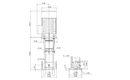 Grundfos 99918303 - CR 64-4-2 A-G-A-V-HQQV | Multistage | Centrifugal | Vertical | Inline