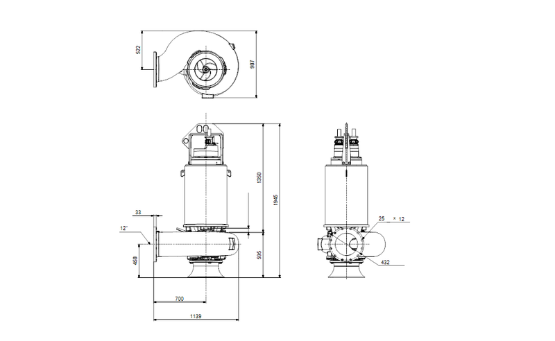 Grundfos 97660781 - S2.55.A120.1470.6.70M.C.420.G.EX.D.611