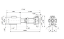Grundfos 97739930 - CRN 20-5 H-GA-A-E-HQQE | Horizontal | End Suction