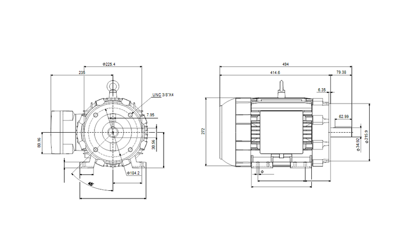 Grundfos 99887842 - WEG L215TC