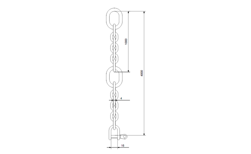 Grundfos 98989666 - Lifting chain