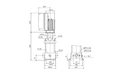 Grundfos 99076106 - CRE 5-16 N-B-A-E-HQQE | Multistage | Centrifugal | Vertical | Inline