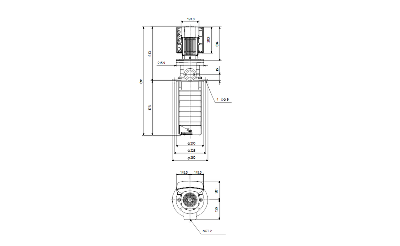 Grundfos 99532639 - MTRE 15-2/2 A-WB-A-HUUV