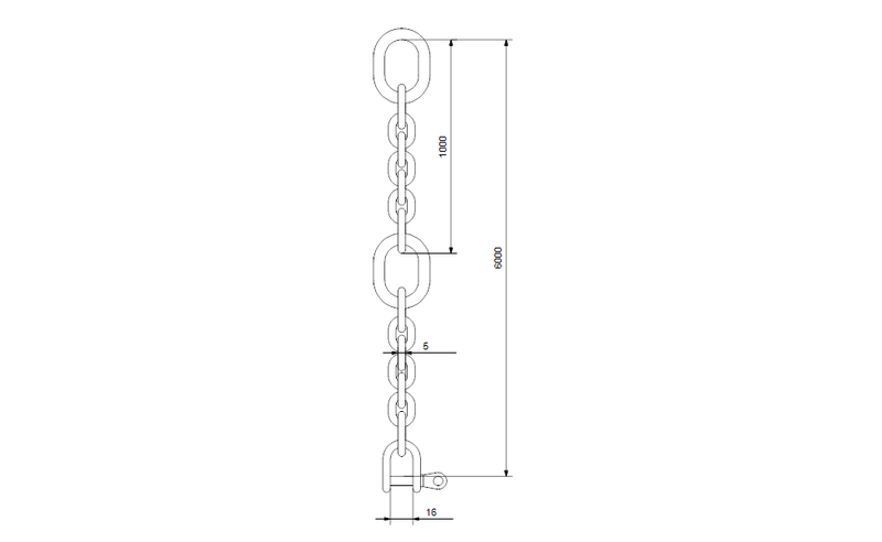 Grundfos 98538177 - Lifting chain