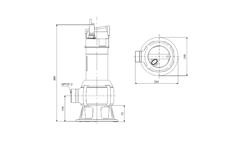 Grundfos 96846962 - UNILIFT AP35B.50.08.A1V