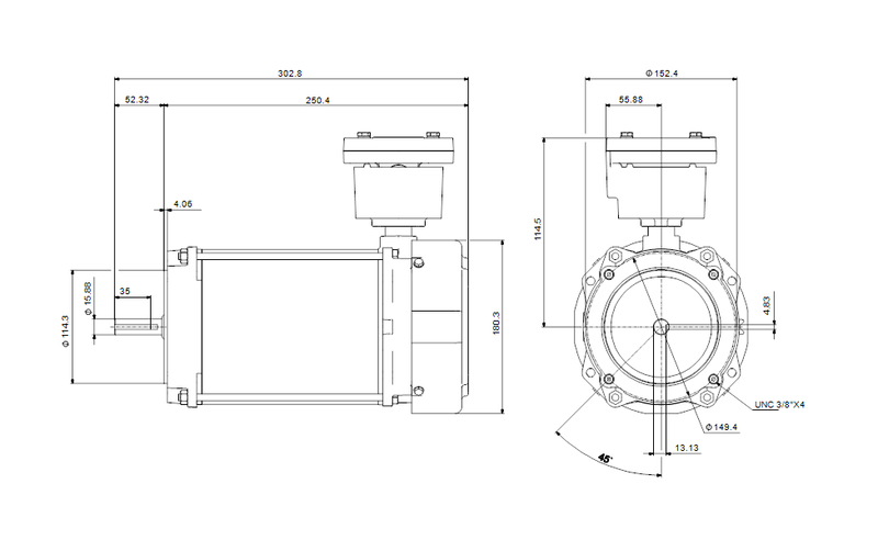 Grundfos 99887779 - WEG 56C