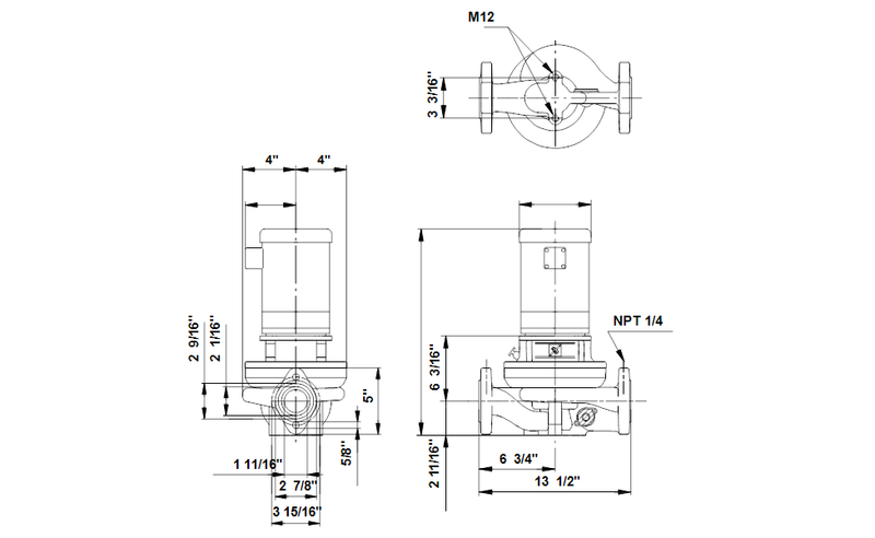 Grundfos 91122127 - TP 40-240/2 A-G-Z-BUBE-XX2