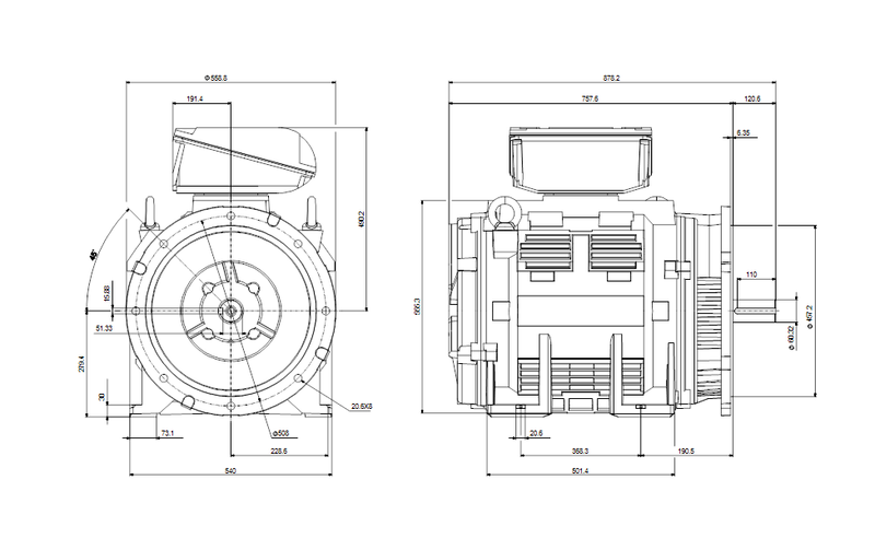 Grundfos 99886377 - WEG 444TSD