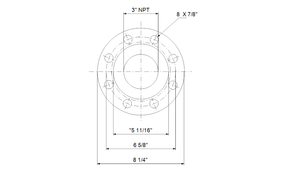 Grundfos 91121952 - Flange, threaded