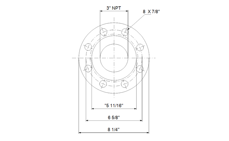 Grundfos 91121952 - Flange, threaded