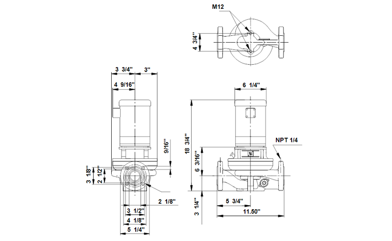 Grundfos 96411813 - TP 50-80/2 A-G-Z-BUBE-FY2