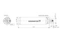 Grundfos 96166167 - MS6000QFT40 | Submersible Motor | High Efficiency